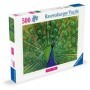 Ravensburger - Puzzle animale colorate paun 500 piese Ravensburger - 2